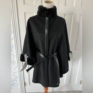 Wolfie wool/cashmere cape